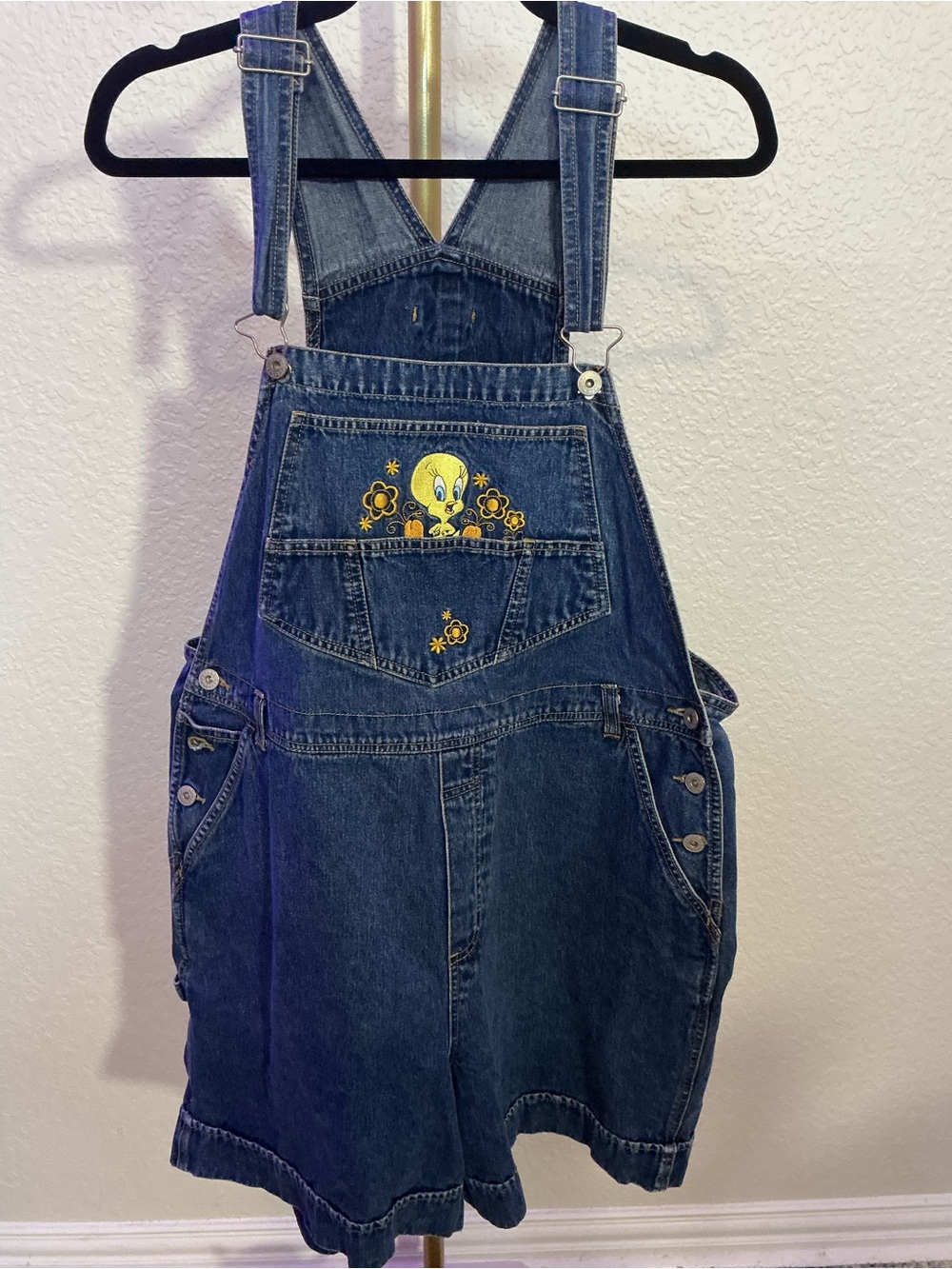 Vintage Tweety Overall shorts (B6)